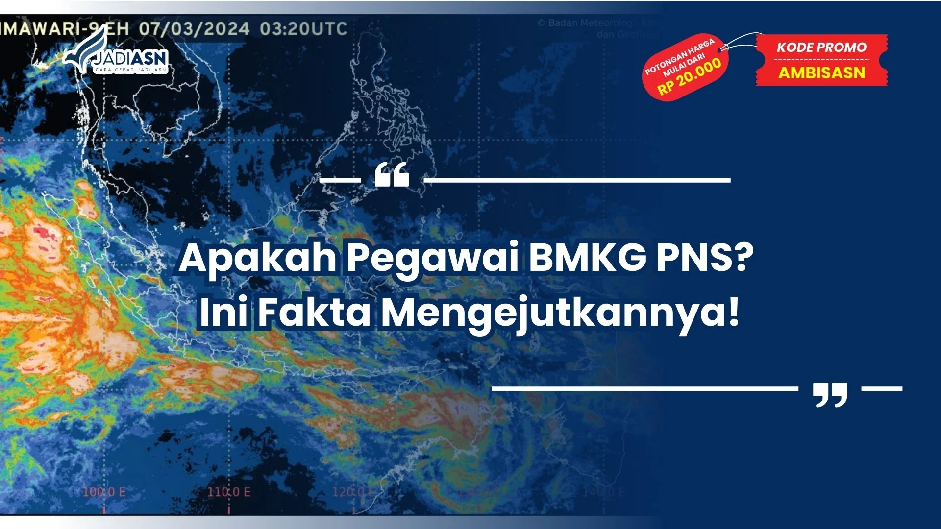Apakah Pegawai BMKG PNS