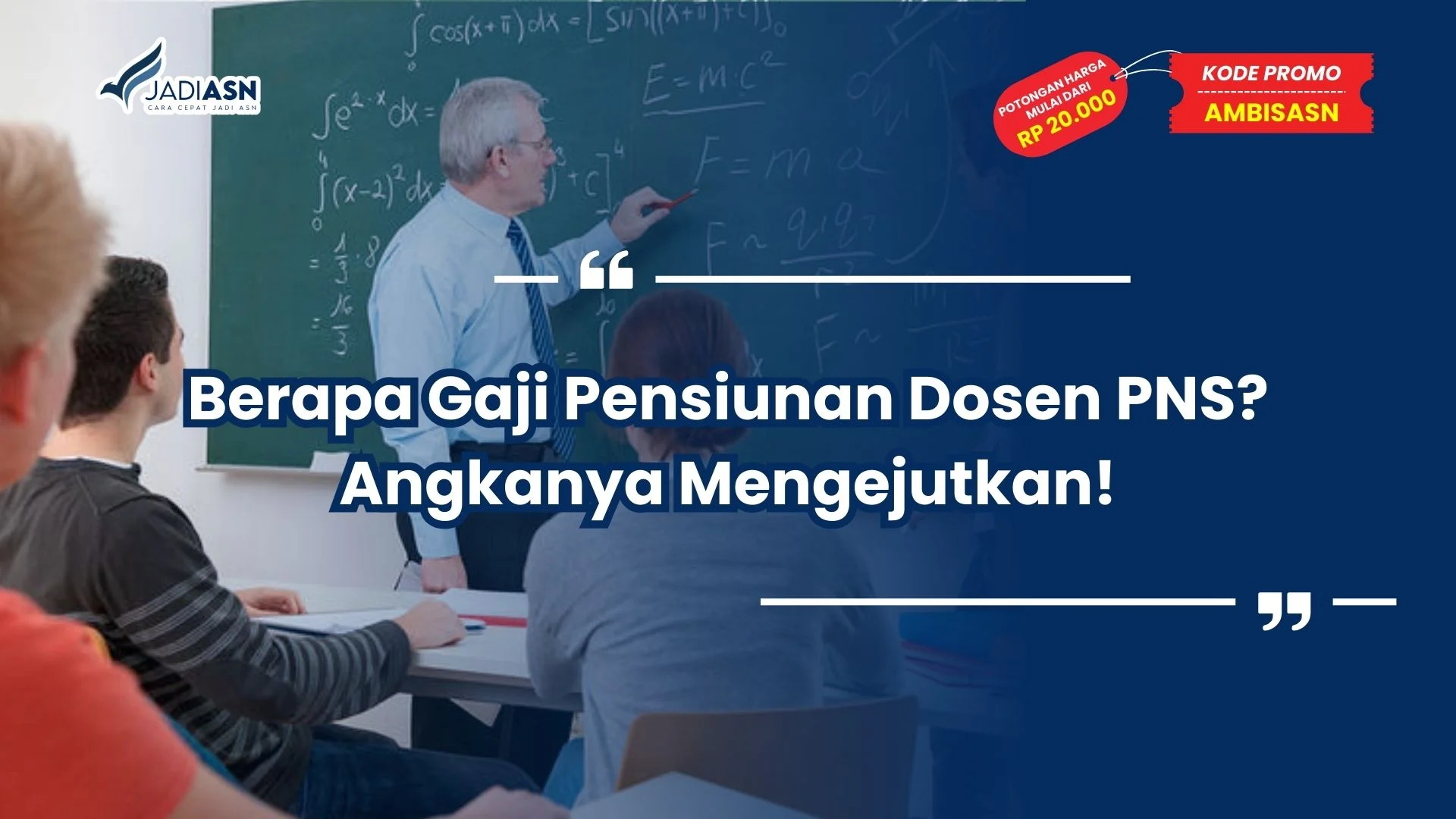 berapa gaji pensiunan dosen pns