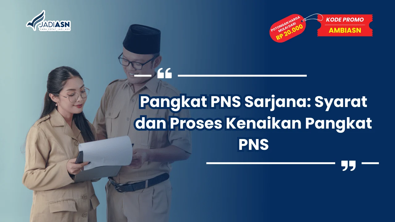 Pangkat PNS Sarjana
