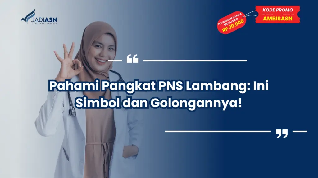 Pahami Pangkat PNS Lambang: Ini Simbol dan Golongannya!