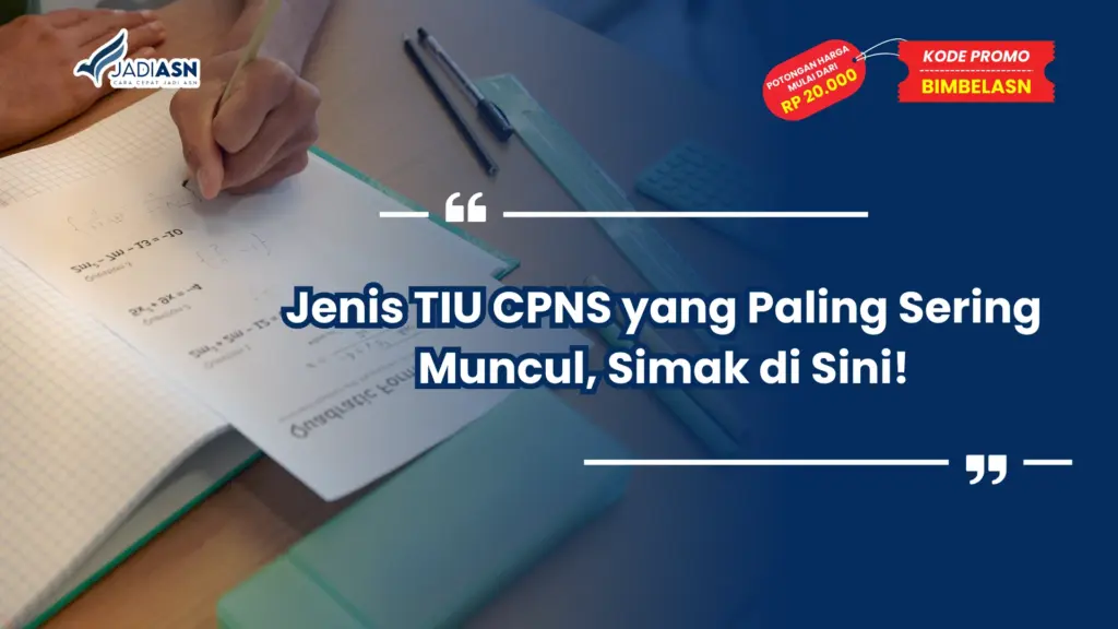 Jenis TIU CPNS