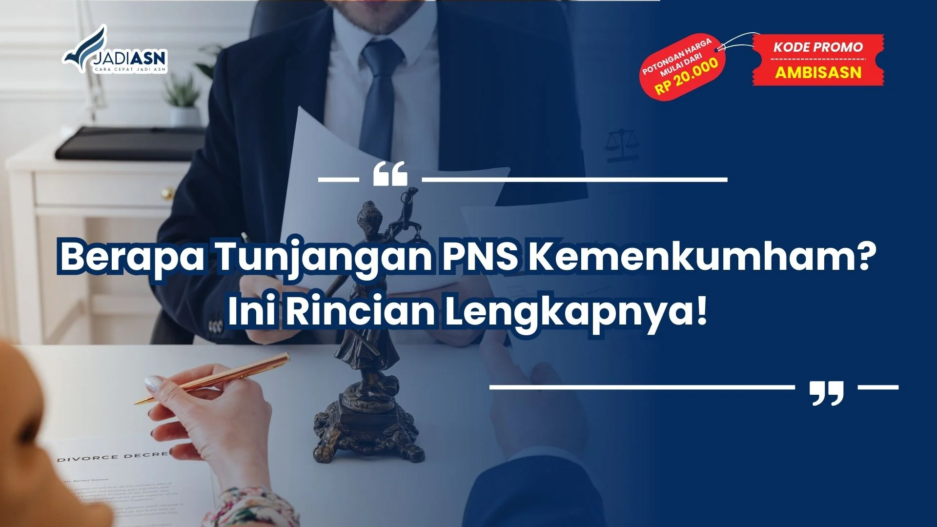 berapa tunjangan pns kemenkumham