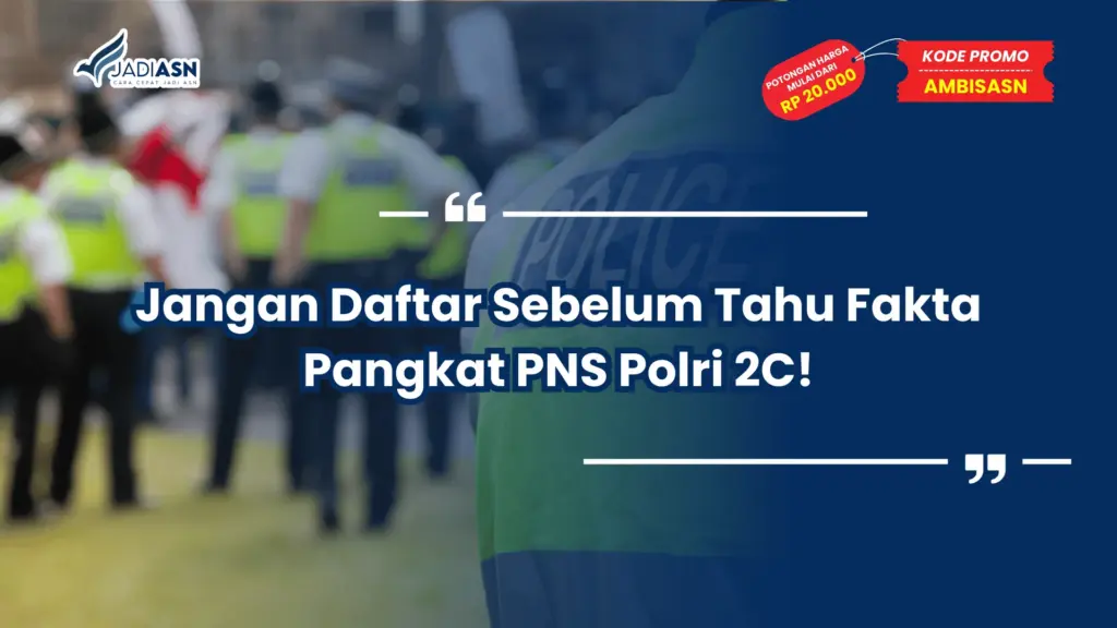 Pangkat PNS Polri 2C