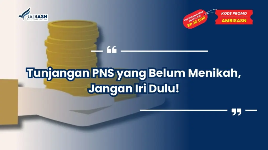 tunjangan pns yang belum menikah