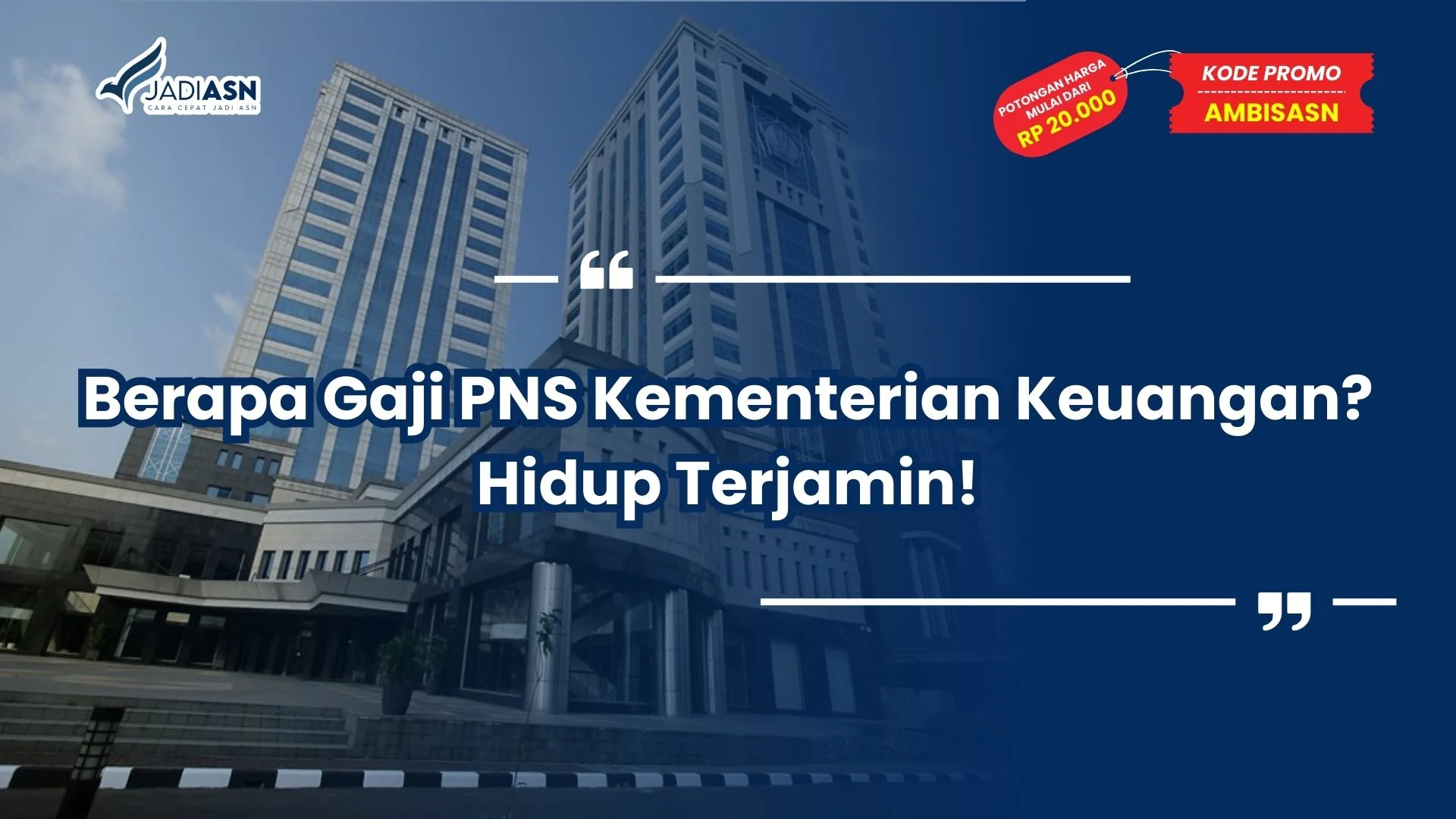 berapa gaji pns kementerian keuangan