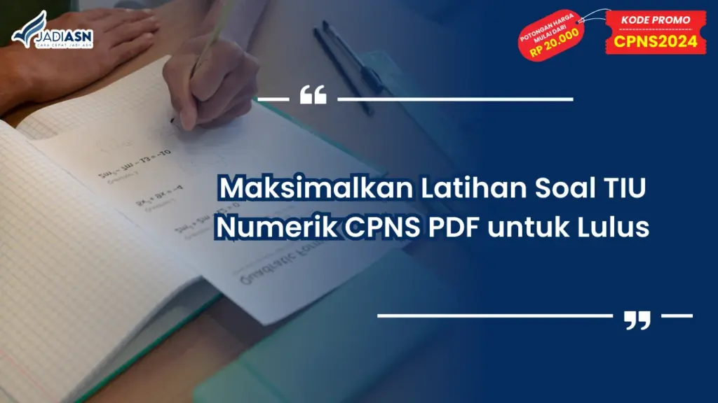 Soal TIU Numerik CPNS PDF