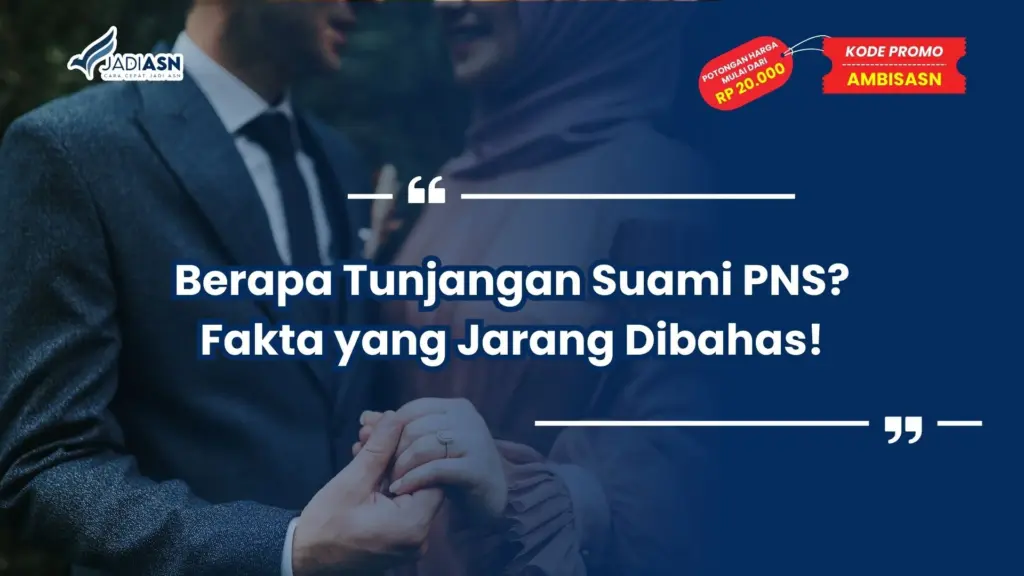berapa tunjangan suami pns
