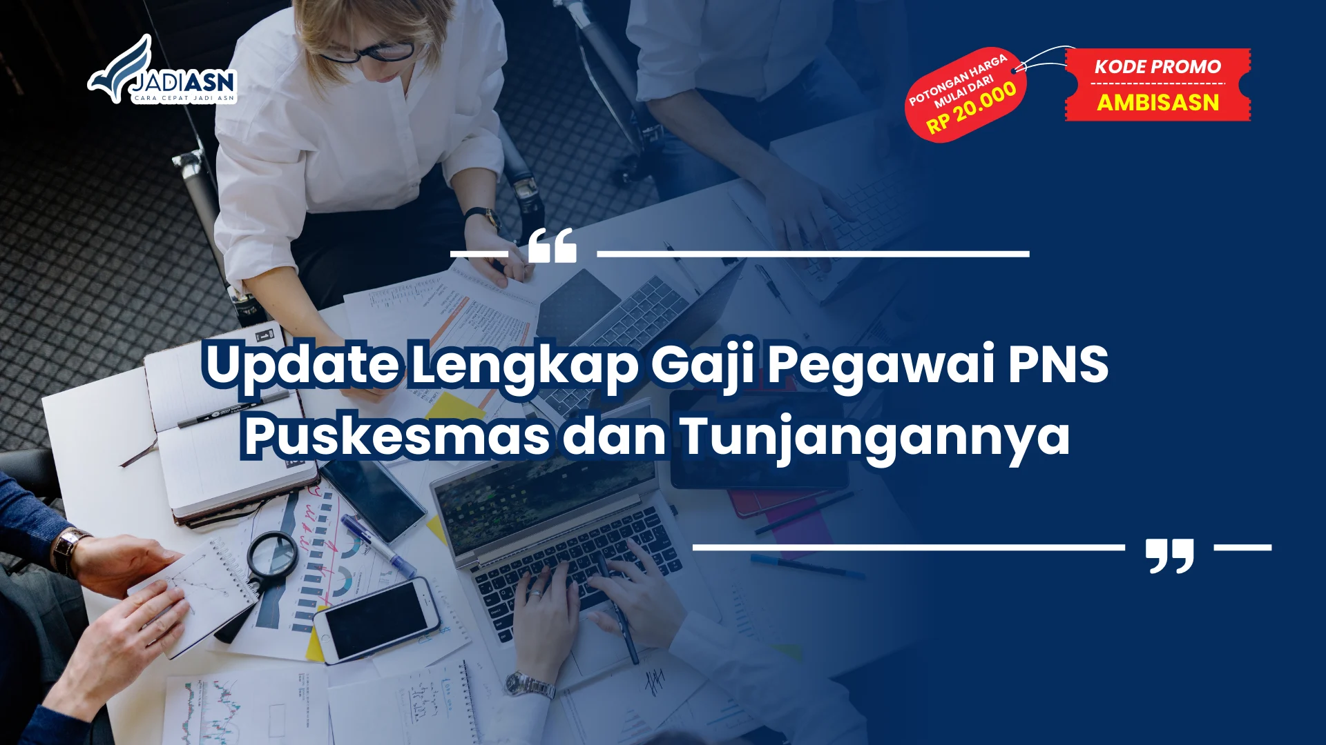 Update Lengkap Gaji Pegawai PNS Puskesmas dan Tunjangannya