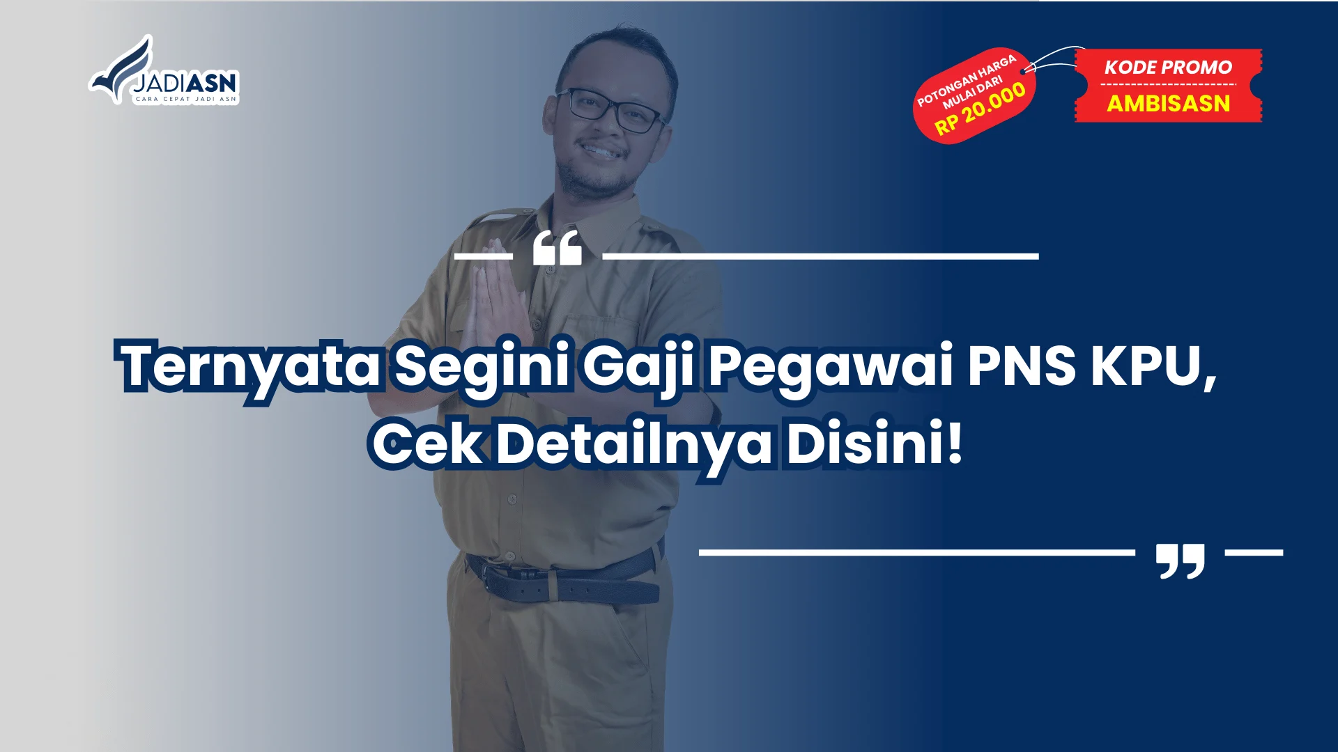 Gaji Pegawai PNS KPU