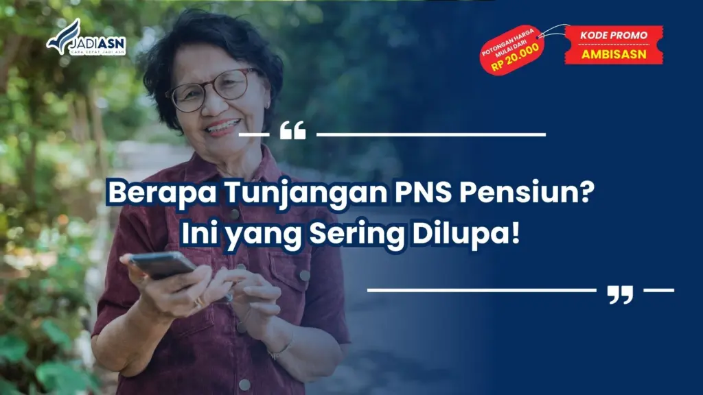 berapa tunjangan pns pensiun