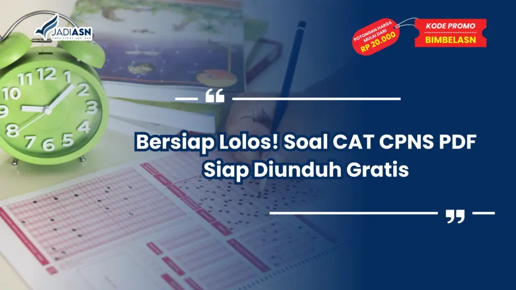 Soal CAT CPNS PDF
