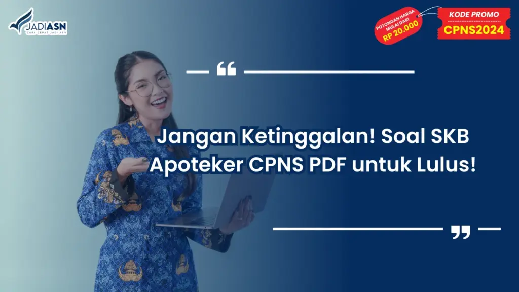Soal SKB Apoteker CPNS PDF