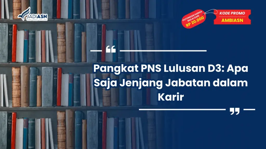 Pangkat PNS Lulusan D3