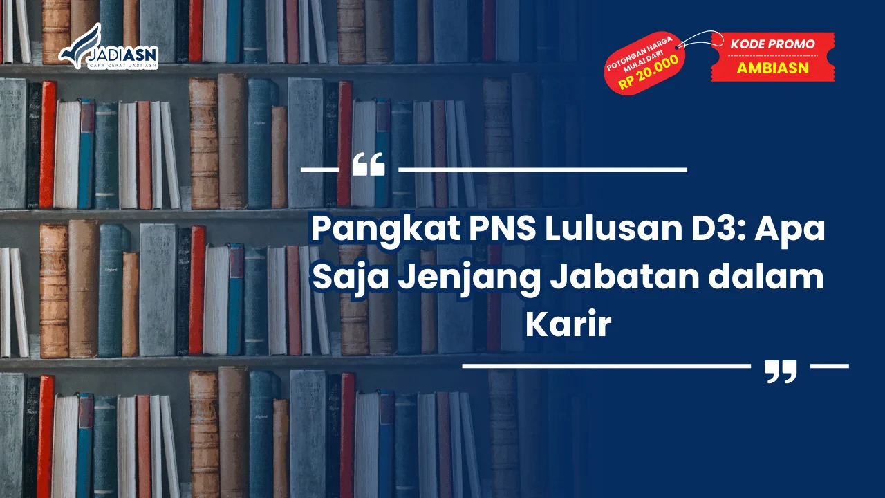 Pangkat PNS Lulusan D3