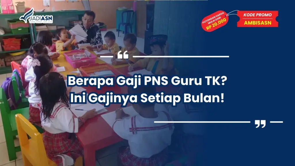 berapa gaji pns guru tk