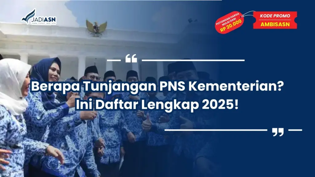 berapa tunjangan pns kementerian