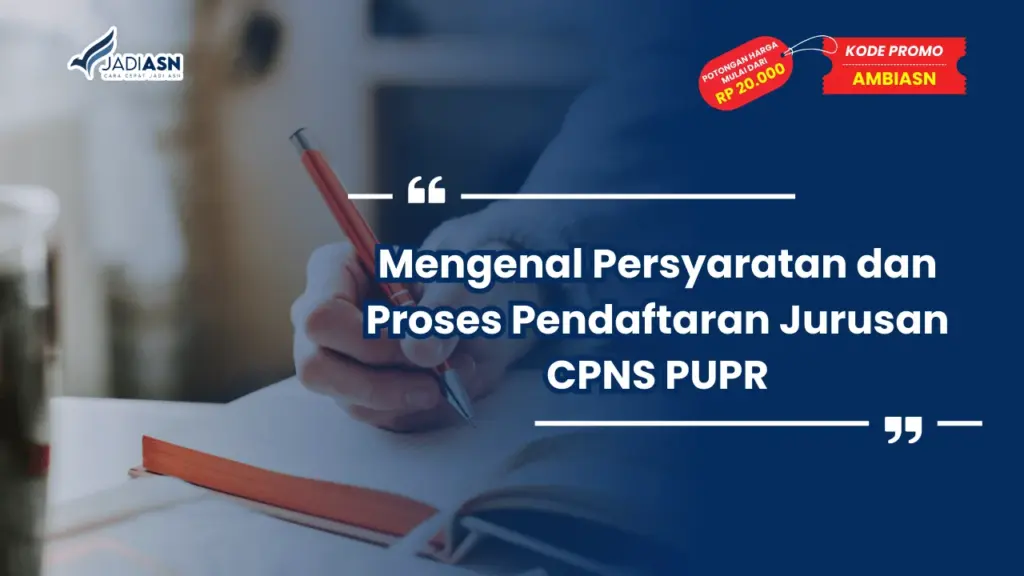 jurusan cpns pupr