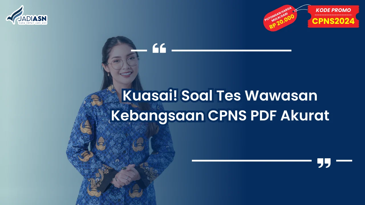 Soal Tes Wawasan Kebangsaan CPNS PDF