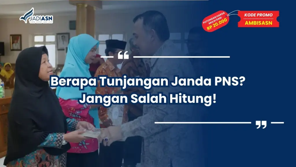 berapa tunjangan janda pns