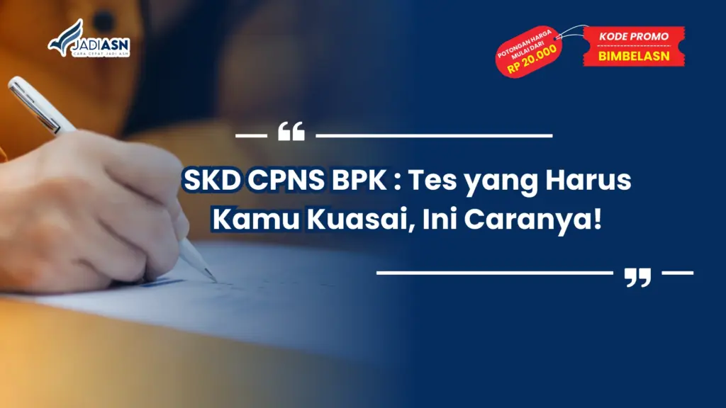 SKD CPNS BPK