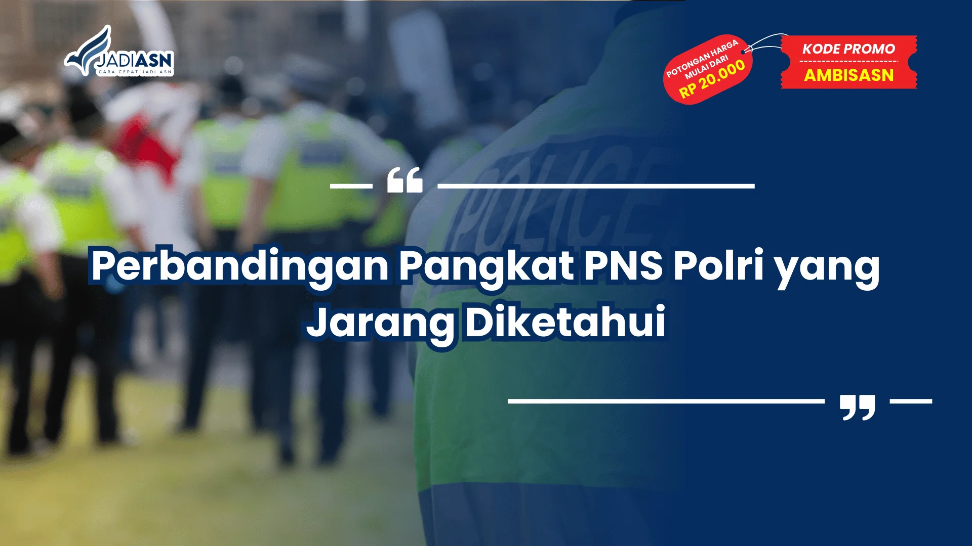 Pangkat PNS Polri