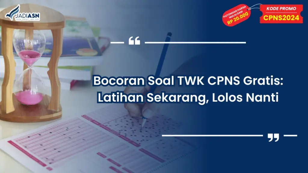 Soal TWK CPNS Gratis