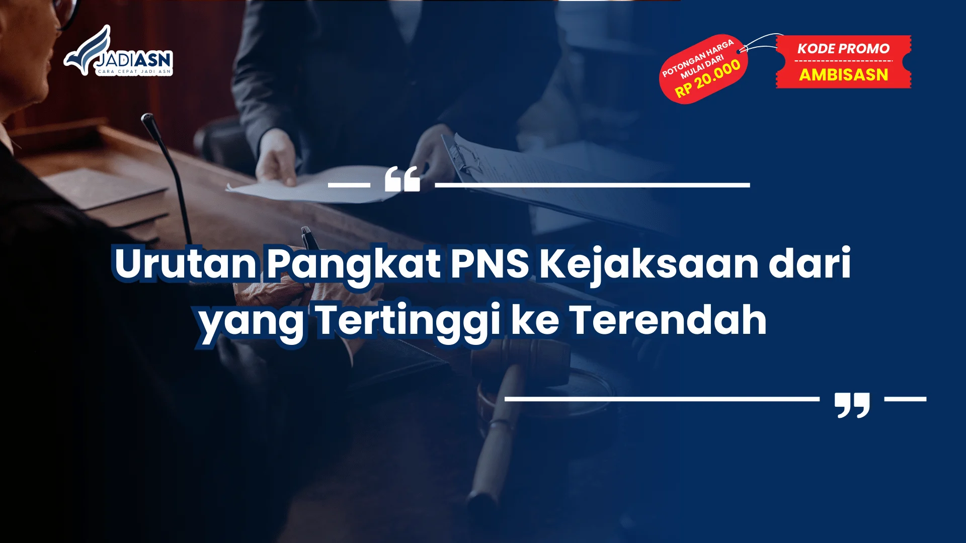 Pangkat PNS Kejaksaan