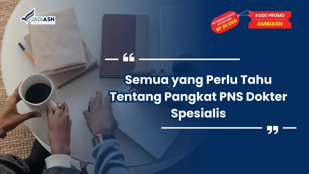 Pangkat PNS Dokter Spesialis