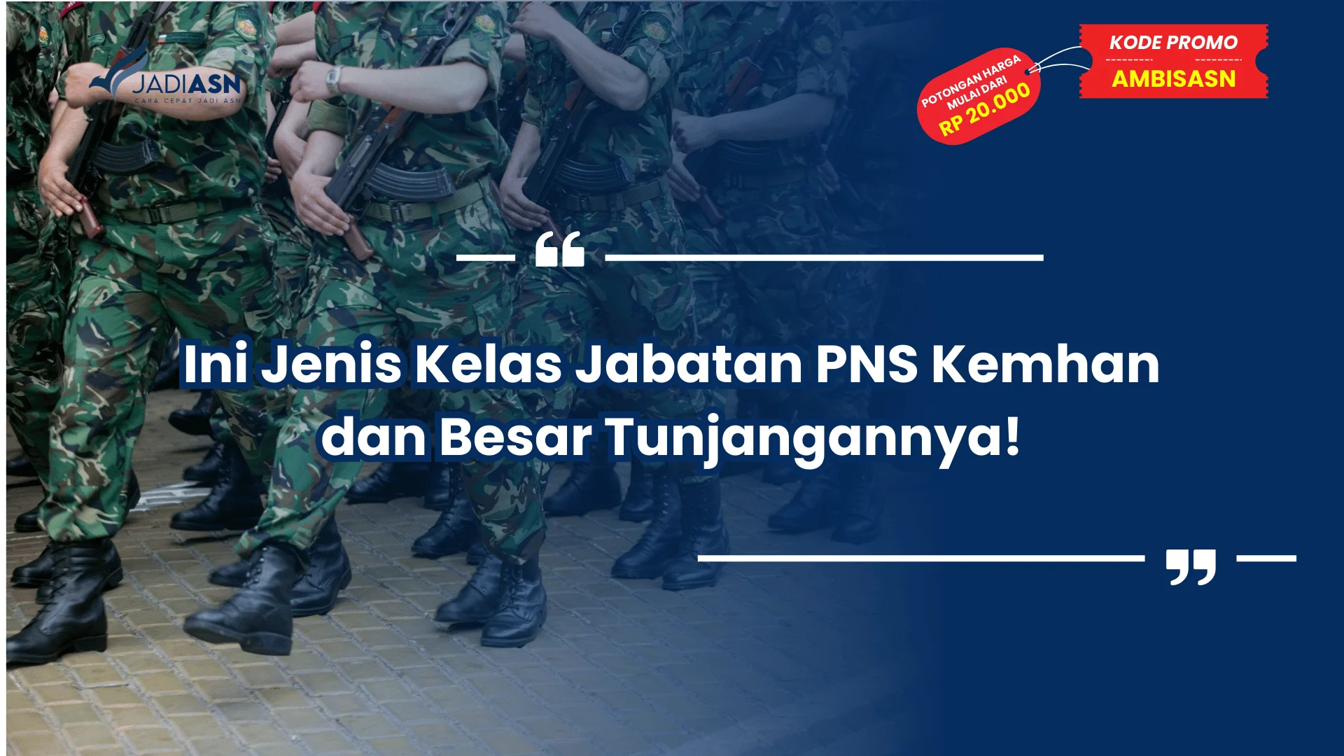 Ini Jenis Kelas Jabatan PNS Kemhan dan Besar Tunjangannya!