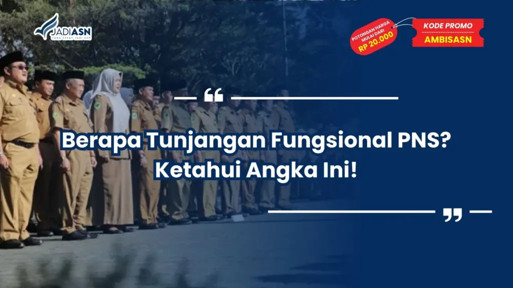 berapa tunjangan fungsional pns