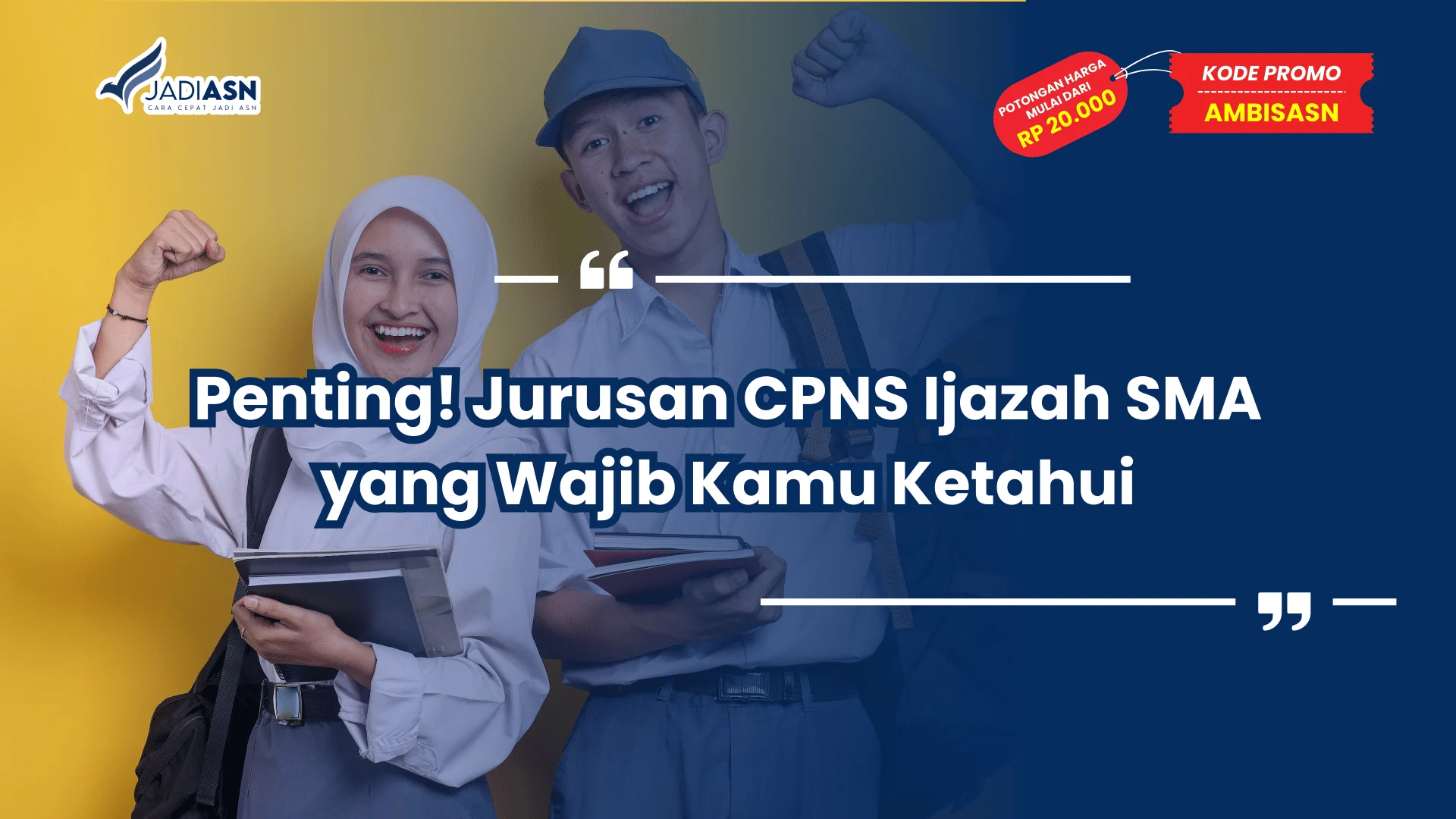 Jurusan CPNS Ijazah SMA