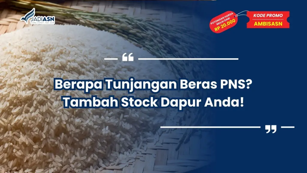berapa tunjangan beras pns