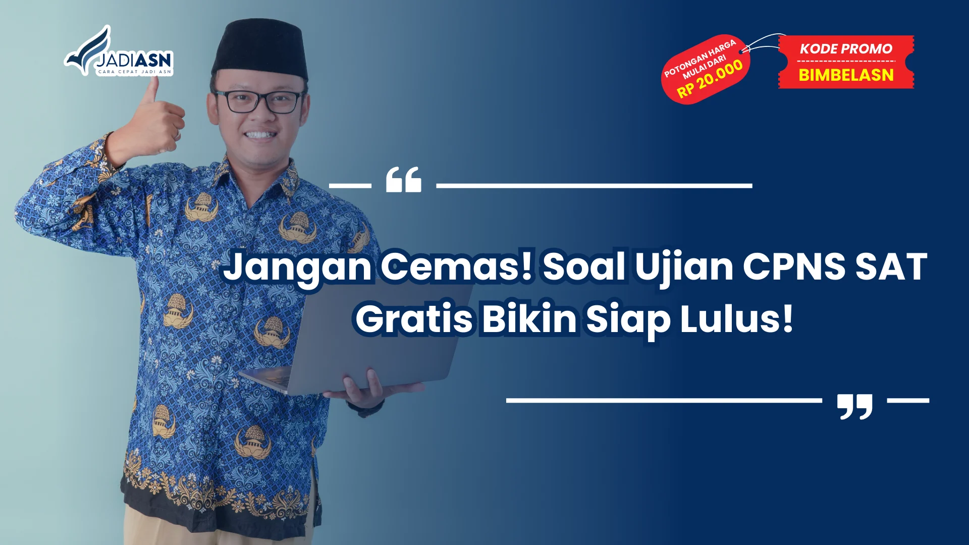 Soal Ujian CPNS SAT Gratis