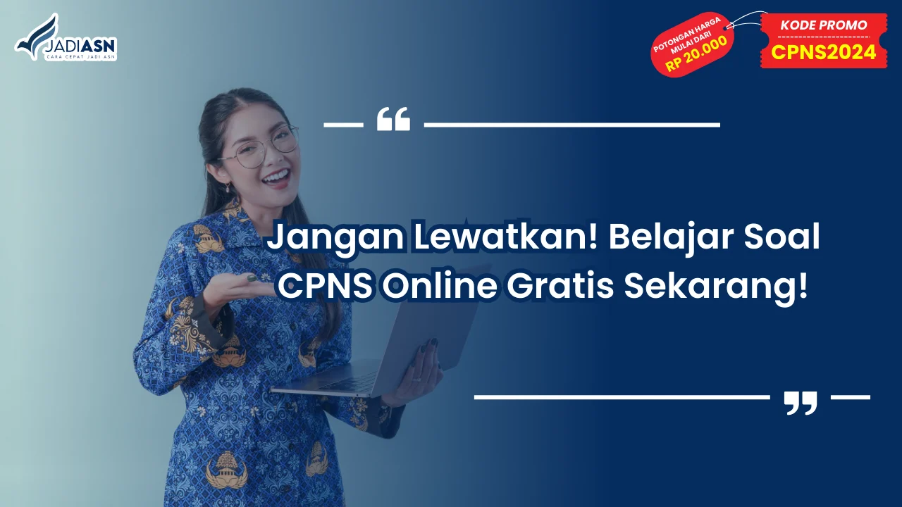 Belajar Soal CPNS Online Gratis