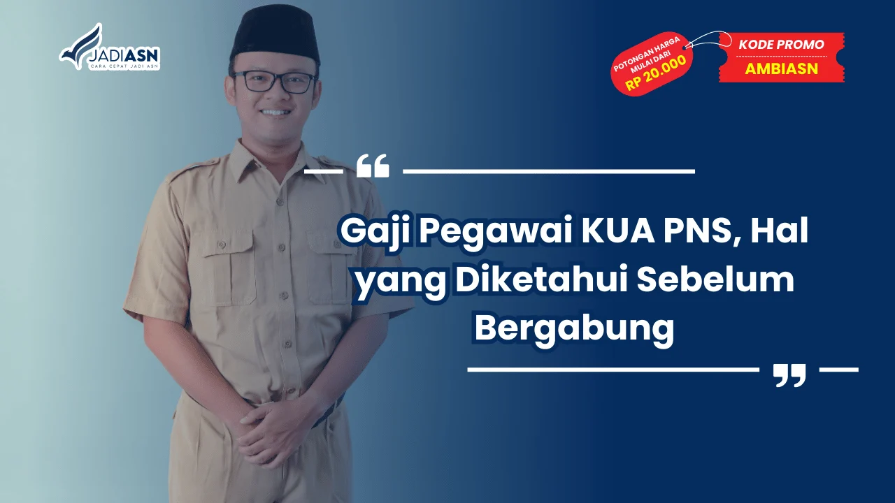 Gaji Pegawai KUA PNS