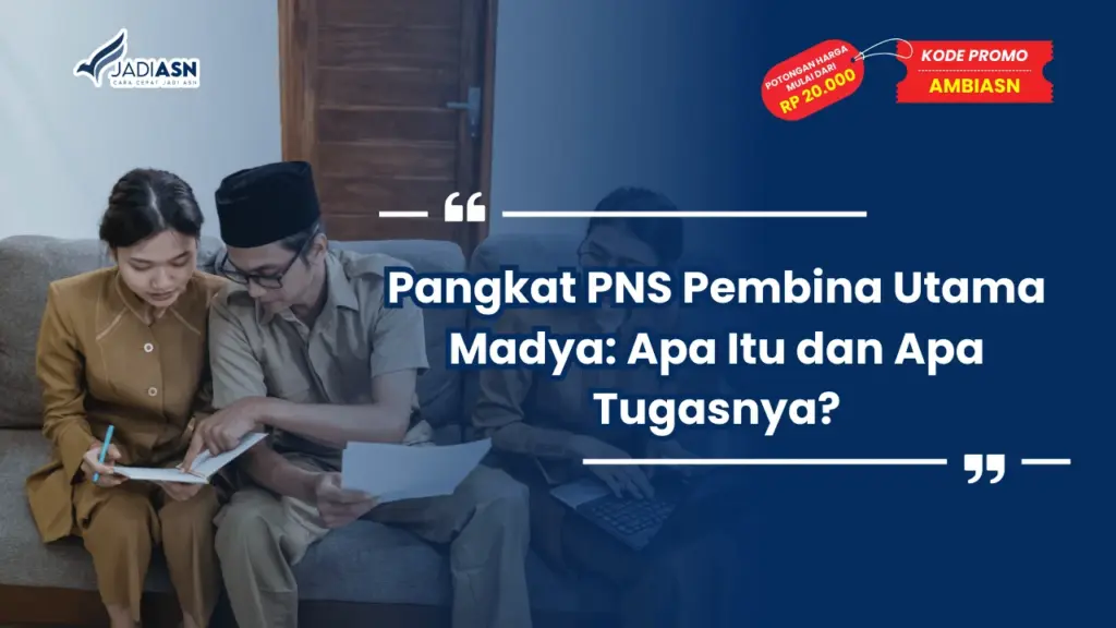 Pangkat PNS Pembina Utama Madya