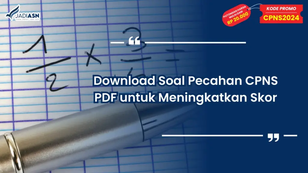 Soal Pecahan CPNS PDF