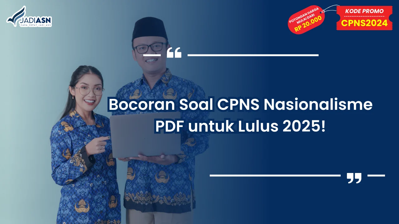Soal CPNS Nasionalisme PDF