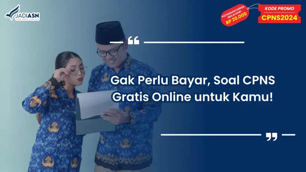 Soal CPNS Gratis Online