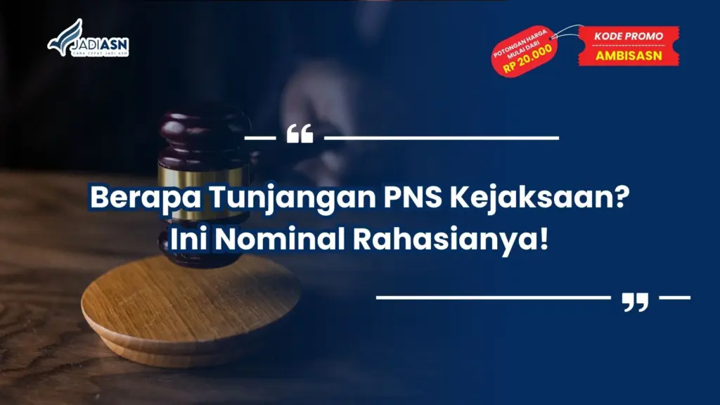 berapa tunjangan pns kejaksaan