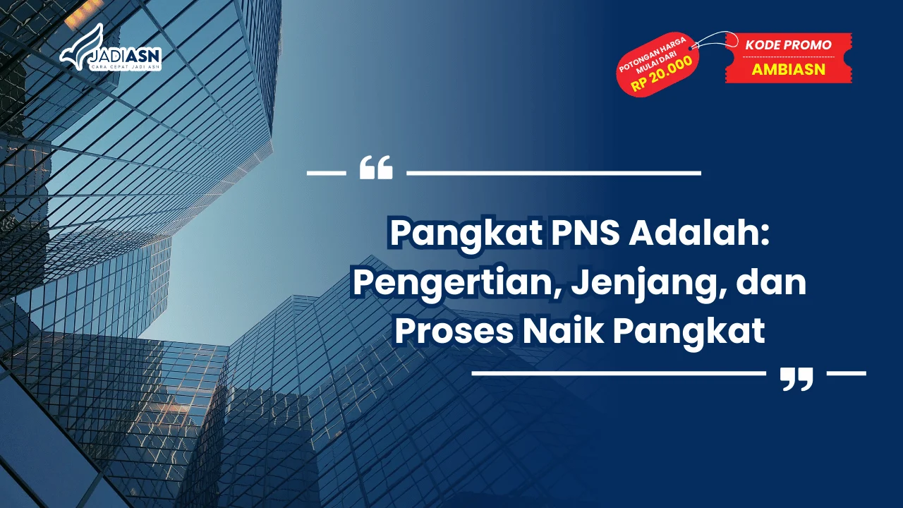 Pangkat PNS Adalah
