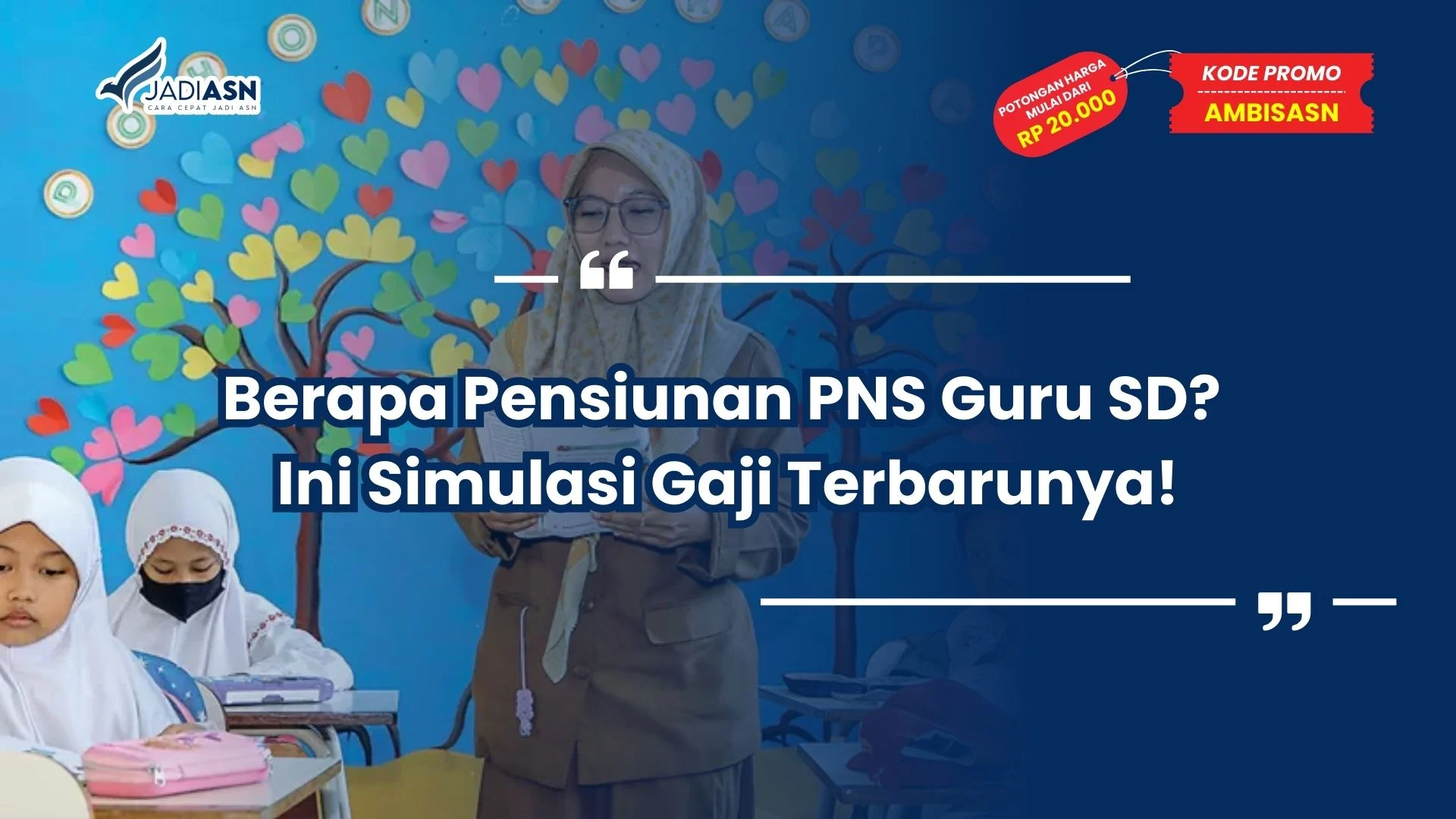 Berapa Pensiunan PNS Guru SD
