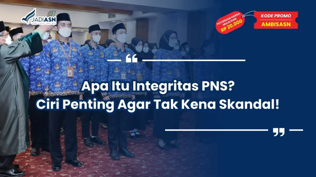 apa itu integritas pns