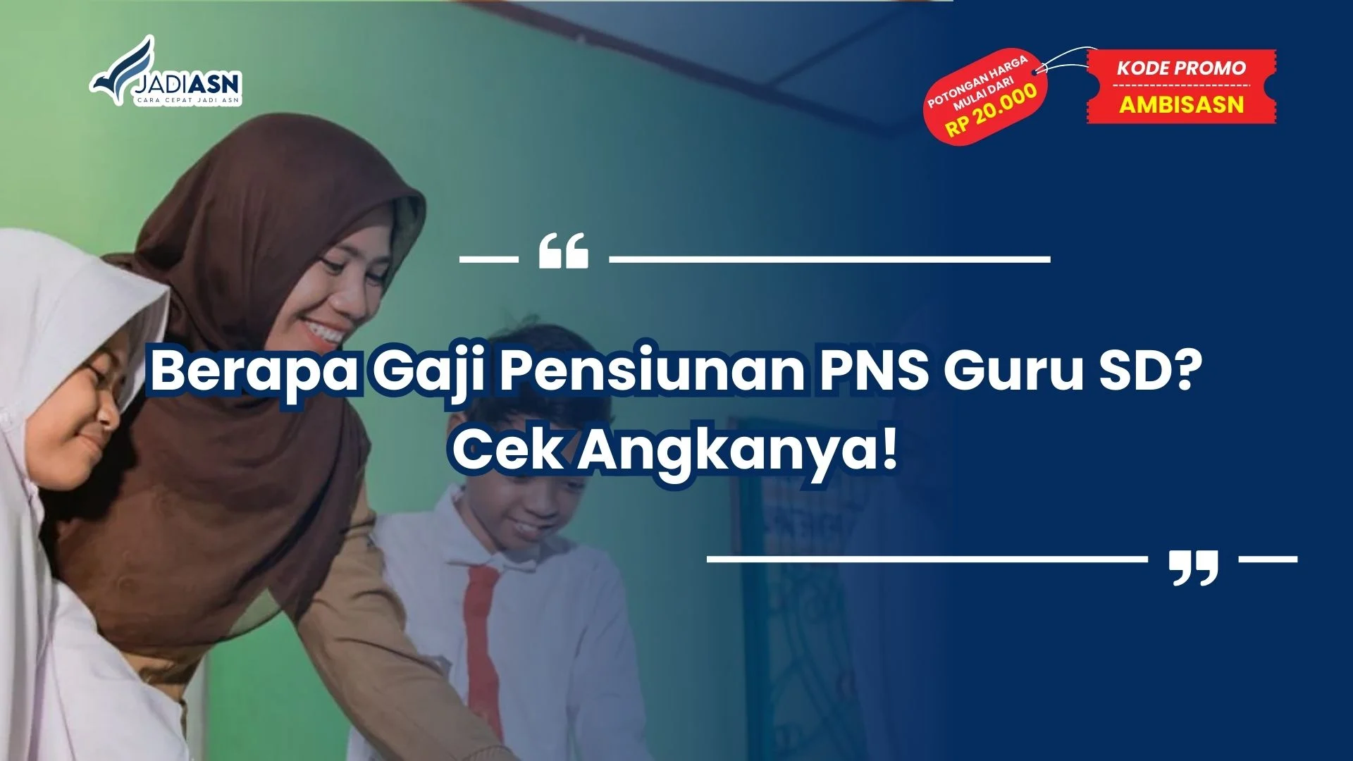 berapa gaji pensiunan pns guru sd