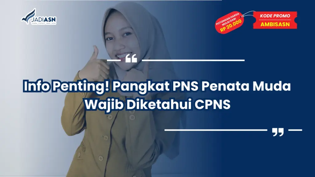Pangkat PNS Penata Muda
