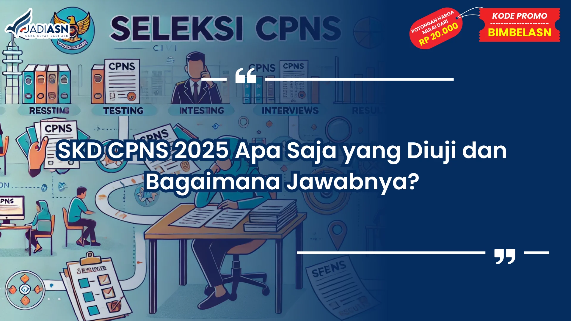 Skd cpns apa saja