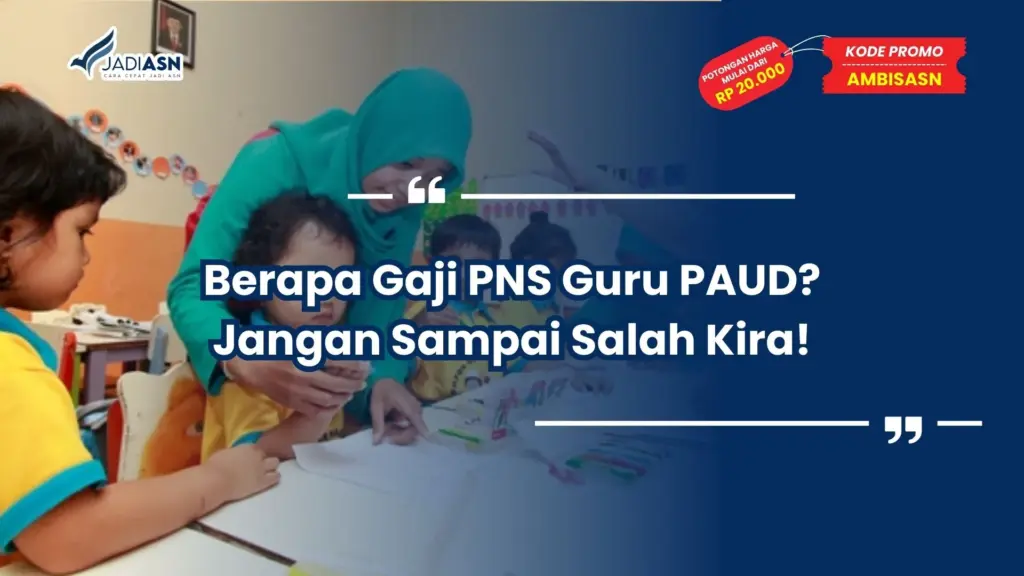 berapa gaji pns guru paud