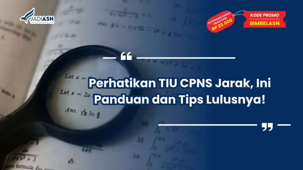 TIU CPNS Jarak