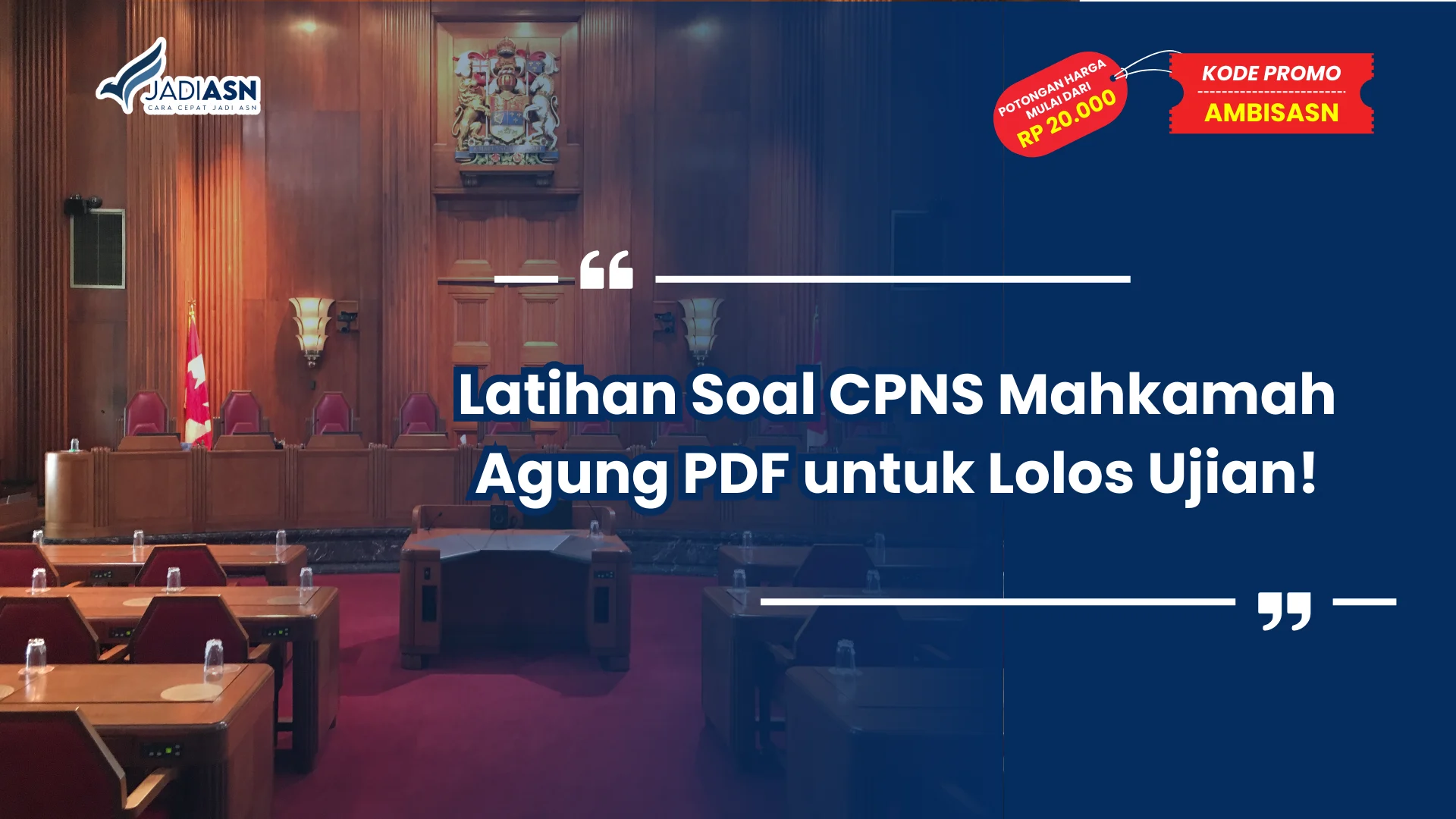 Soal CPNS Mahkamah Agung PDF