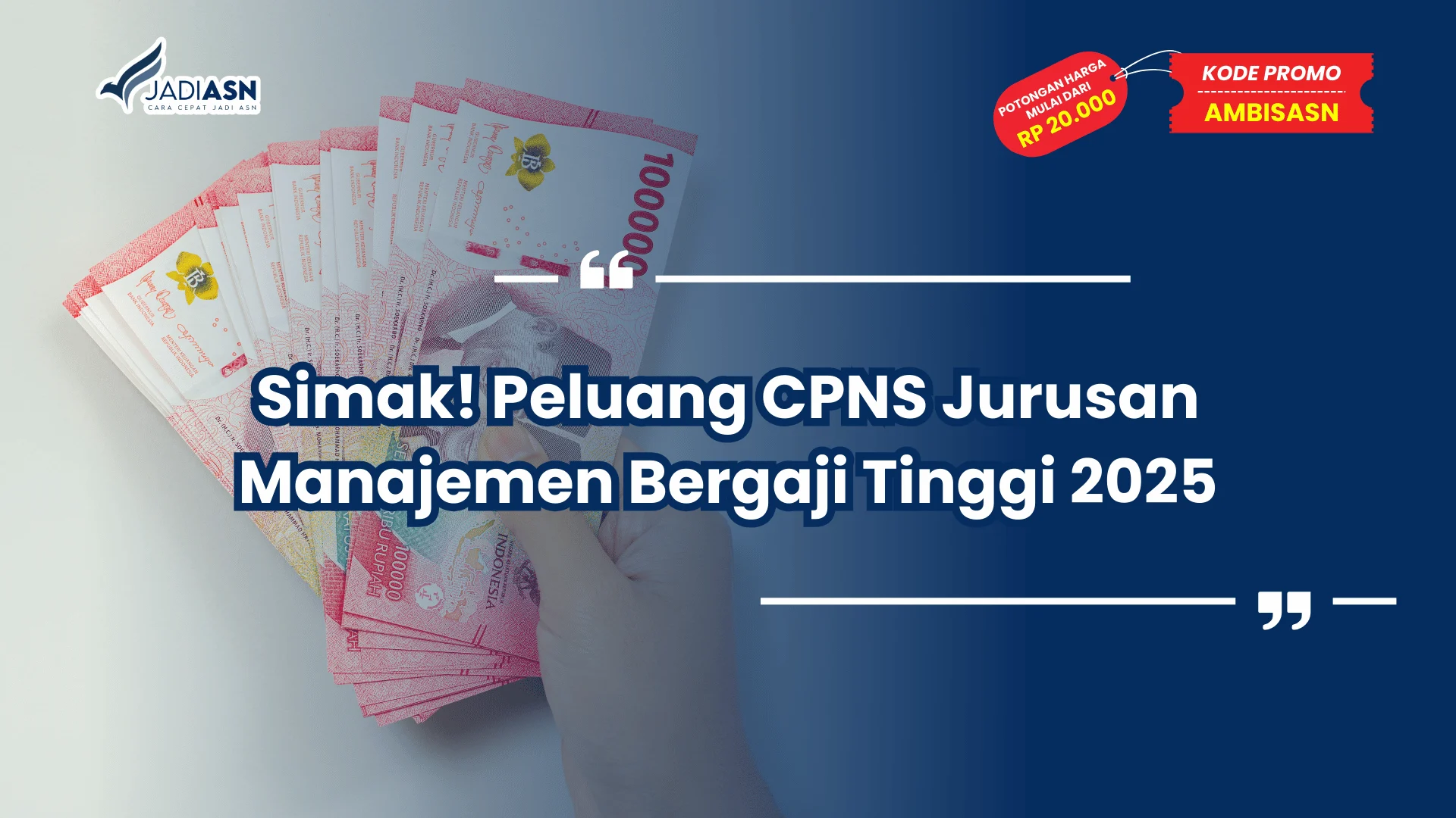 CPNS Jurusan Manajemen